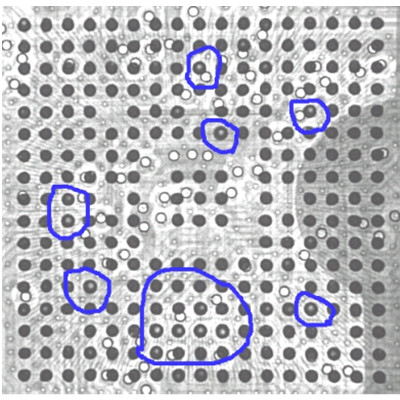 SMT贴片加工BGA空洞图